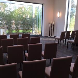 Einblicke in den Trauerraum